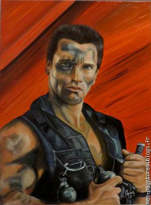 Portrait de Arnold S, Dans Commando. Prix: 980